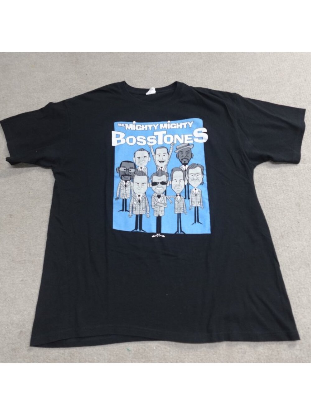 Mighty Mighty Bosstones Shirt XL Black Double Sided Summer Vacation Tour 2012